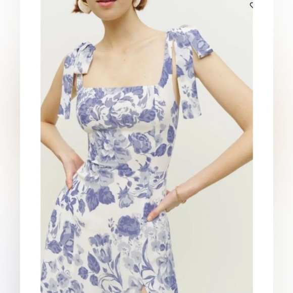 Reformation Twilight Dress Lucerne Size 4 - Picture 2 of 7